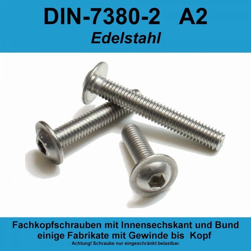 Iso 7380 v2a edelstahl - v2a,