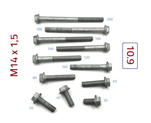 Flanschschraube m14x1 5x25 - m14x1,5x25, bis
