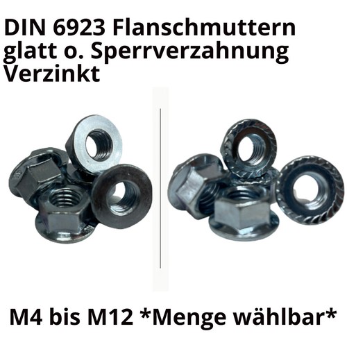 Flanschmuttern