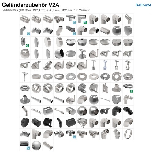 Geländerzubehör v2a - geländerzubehör,