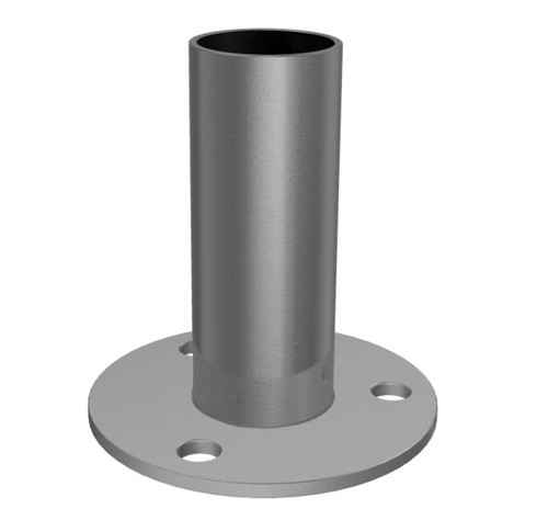 Edelstahl v2a bodenflansch - edelstahl,